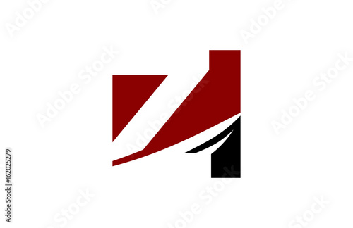 Z Red Square Swoosh letter Logo Free Download Z Red Square Swoosh letter Logo - GFXLoad