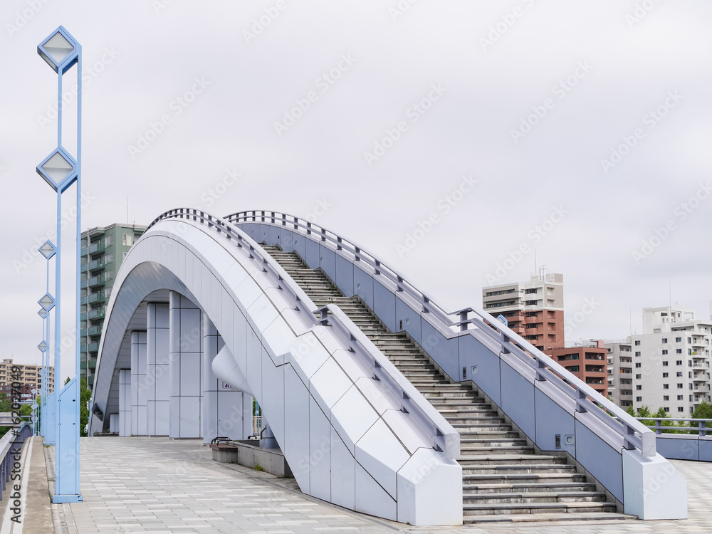 Naklejka premium 北海道 札幌市 幌平橋