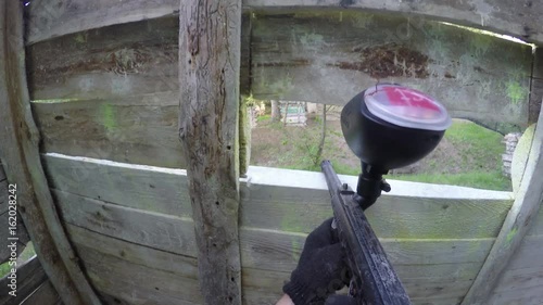  Paintball. First Person View.