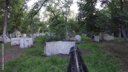  Paintball. First Person View.