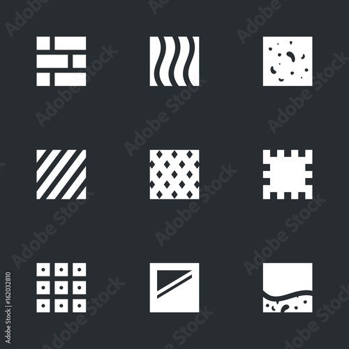 Vector Set of Flooring Icons.