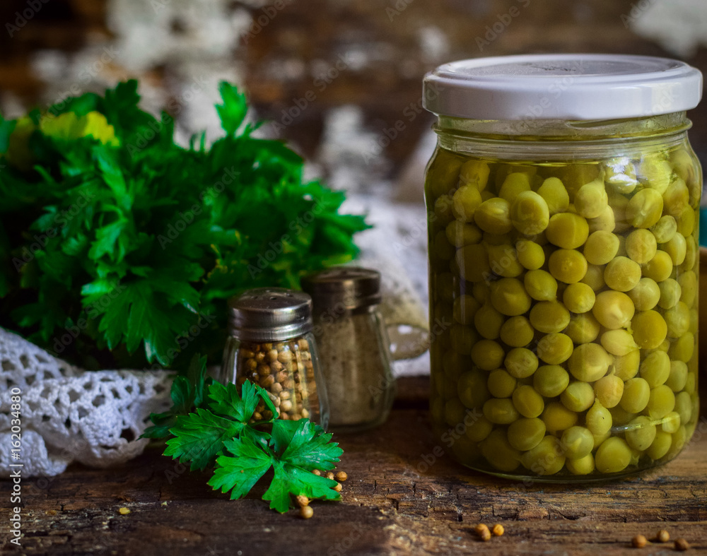 Canned peas Canned peas