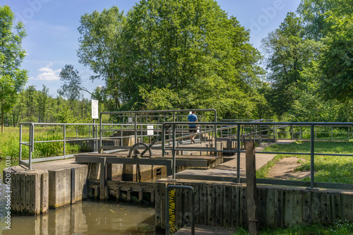 Schleuse an der Spree