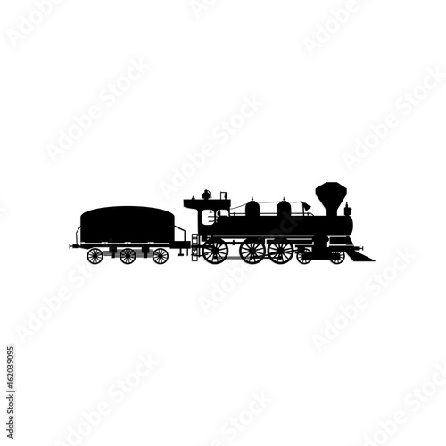 railroad blueprints on blue background