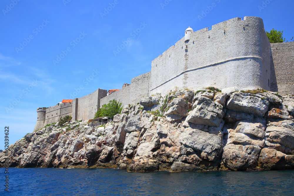 City walls of Dubrovnik,
