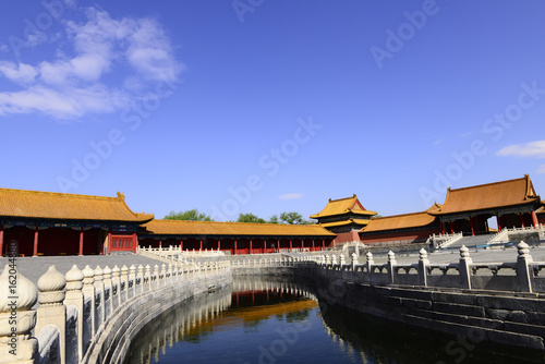 The Forbidden City in Beijing, in China