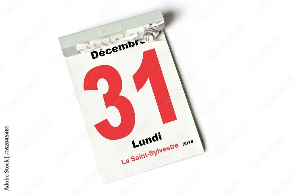 31. décembre 2018 La Saint-Sylvestre 31. décembre 2018 La Saint-Sylvestre