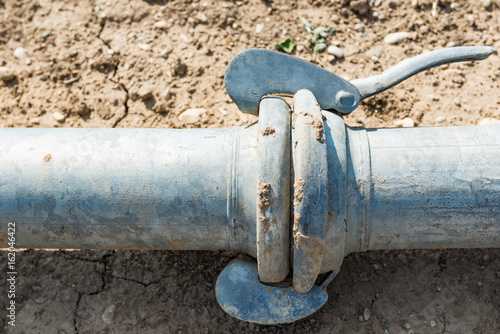 coupling of a irrigation system