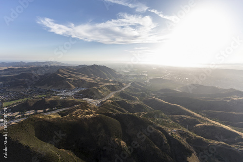Aerial view of the Ventura ...