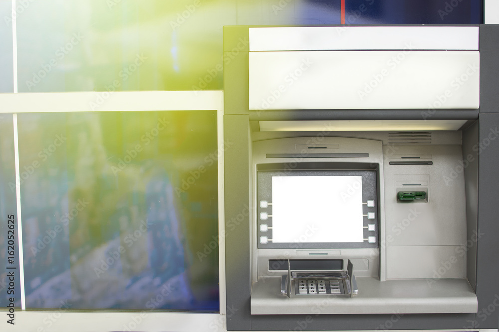 ATM. Close up of an bank atm machine.
ATM. Close up of an bank atm machine.