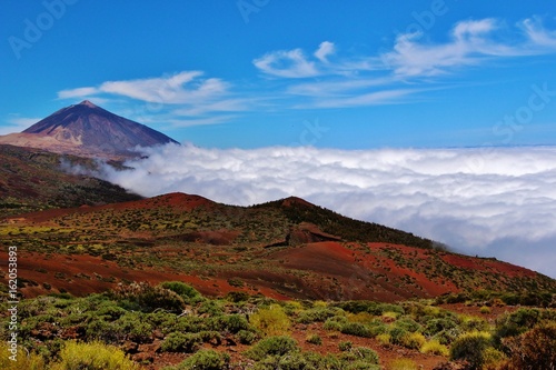Vue sur le volcan El Teide, Tenerife, Canaries