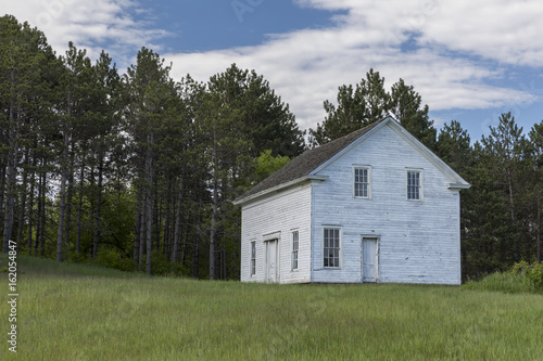 1880's House / An old house is all that remains of a former town on a historic site. photo