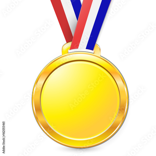 Medal isolated object on background