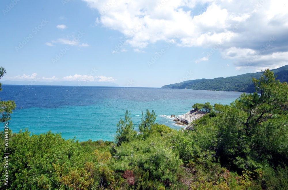 Traumhafte Küste in Griechenland