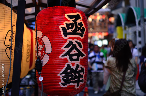Lanterns of Gion festival night, Kyoto Japan. 祇園祭 宵山 京都
