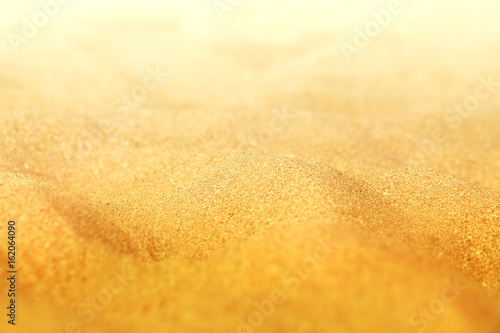 Beautiful texture of yellow sand