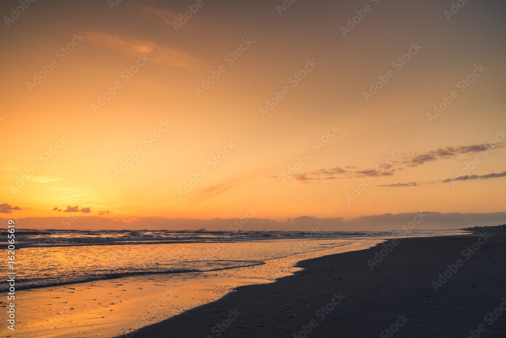 Obraz premium Oregon coast at sunset.