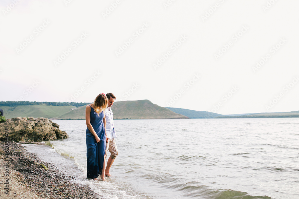 wedding couple, very nice sunset, a wonderful day for lovers, Beautiful nature wedding couple, very nice sunset, a wonderful day for lovers, Beautiful nature