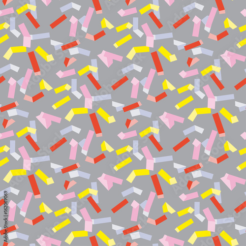 Yellow and rosy rectangle g...