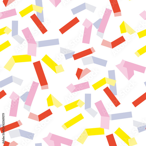 Yellow and rosy rectangle g...