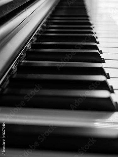 Ebony and Ivory Piano Keys