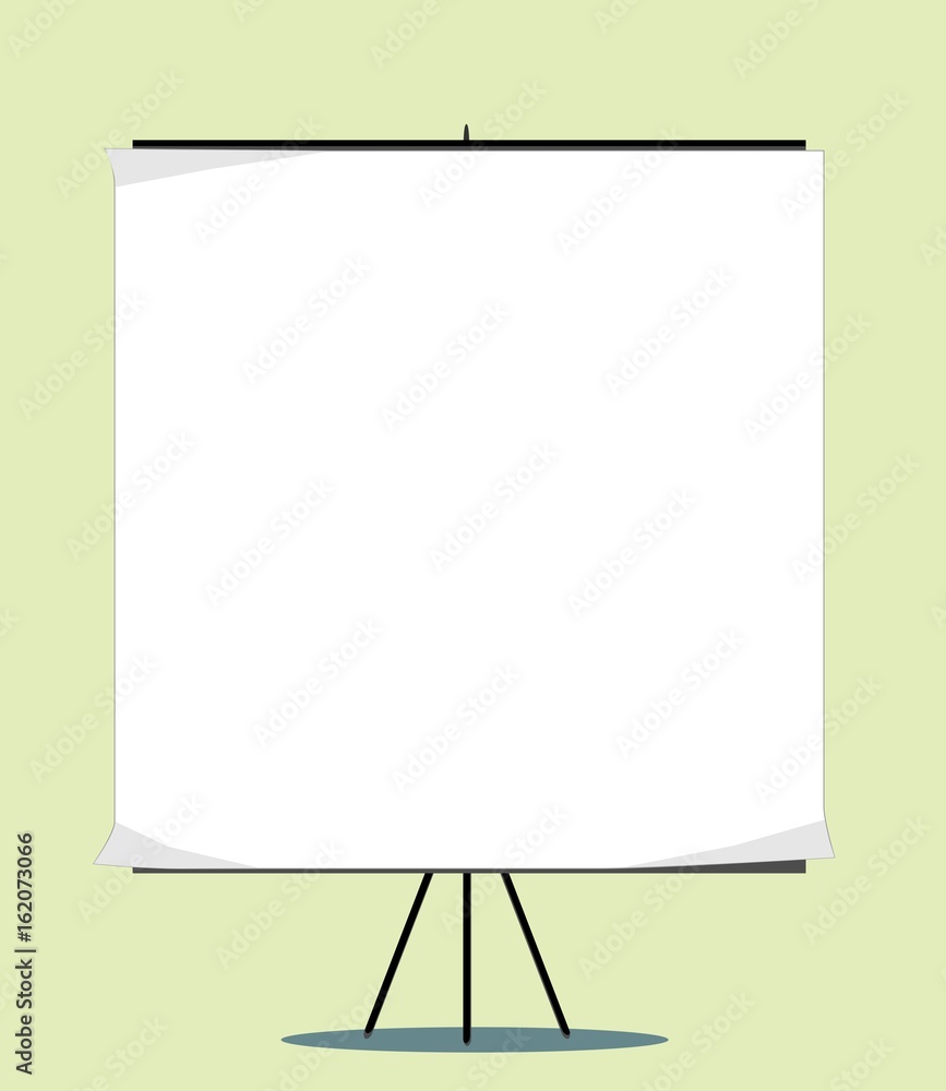 White board with empty space for your message or illustration. Vector illustration Eps 10. White board with empty space for your message or illustration. Vector illustration Eps 10.