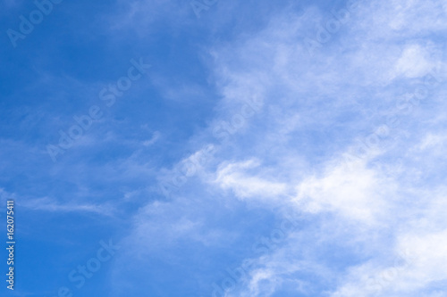 Clouds blue sky background fresh view landscape