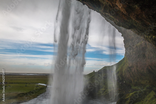 Seljalandsfoss waterfall in Iceland