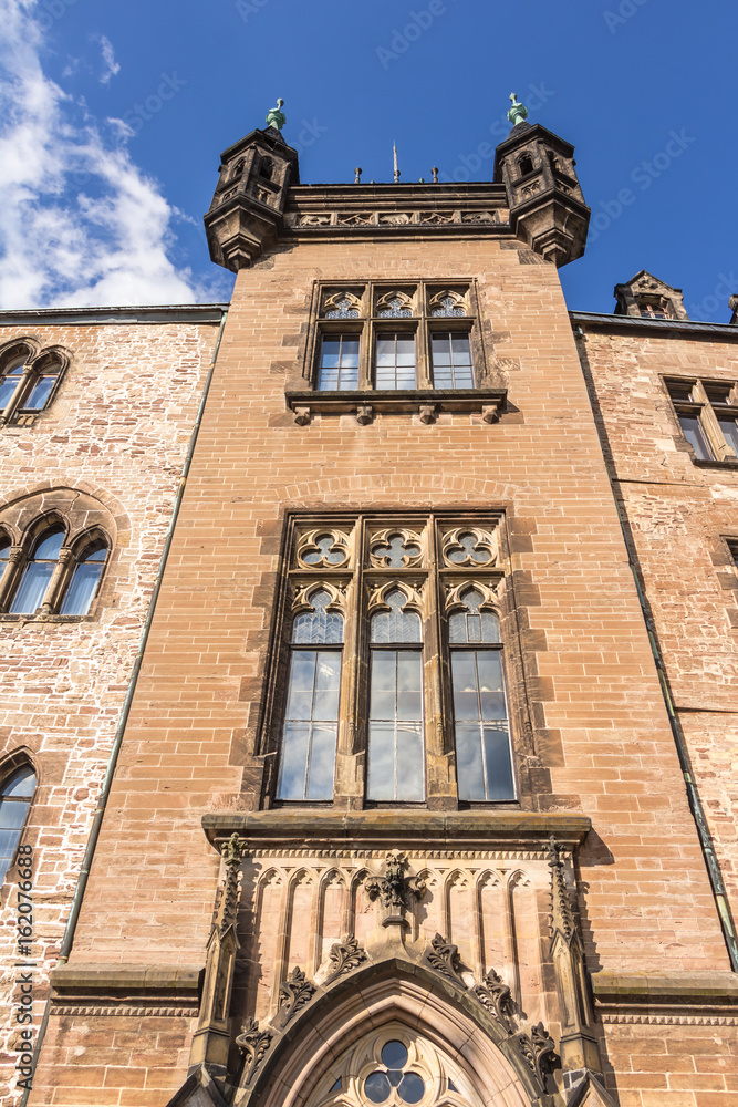 Obraz premium Schloss Wernigerode im Harz, Sachsen-Anhalt