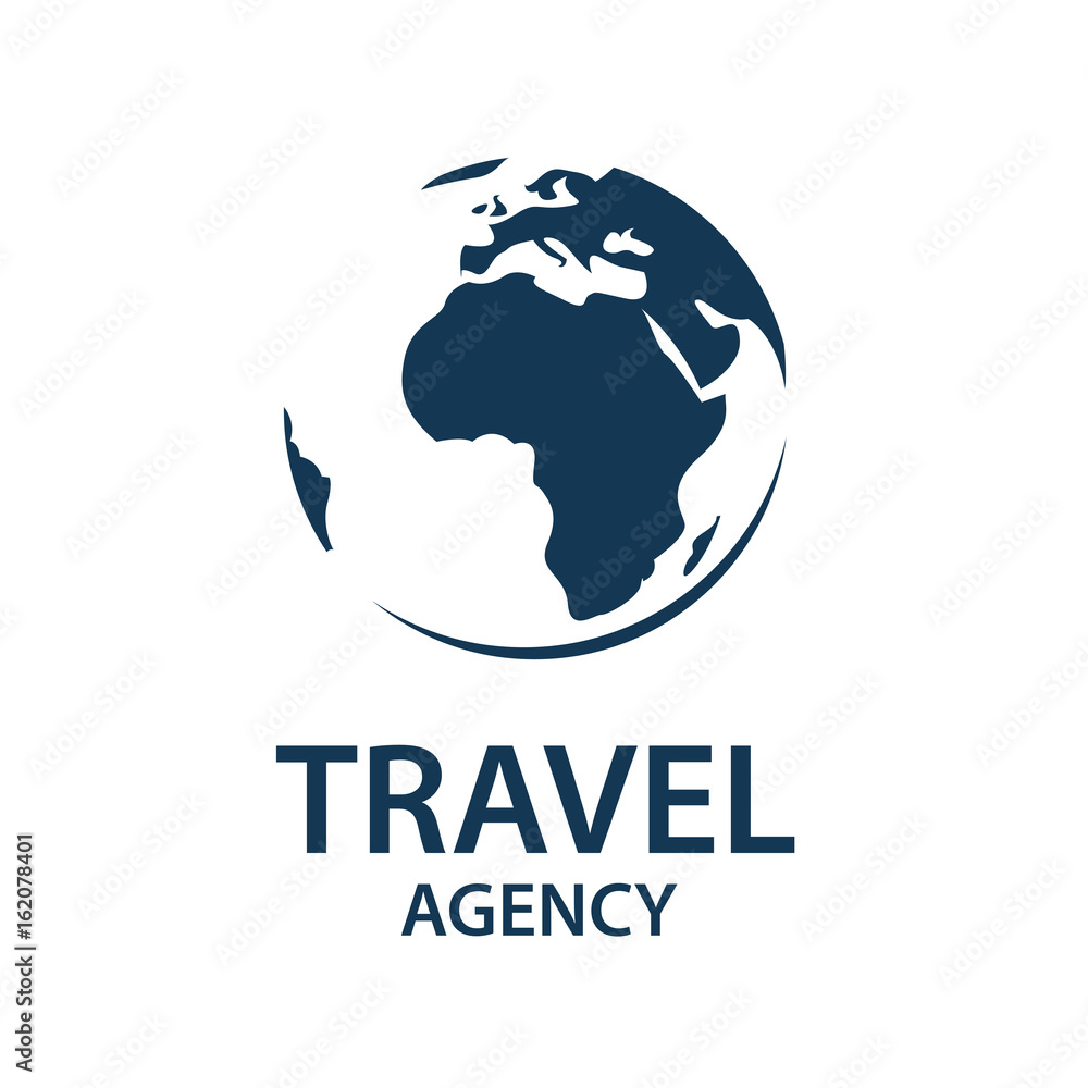 earth planet globe logo for travel agency earth planet globe logo for travel agency