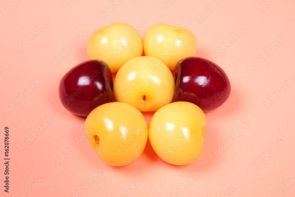 Yellow Cherry Pop Art Yellow Cherry Pop Art