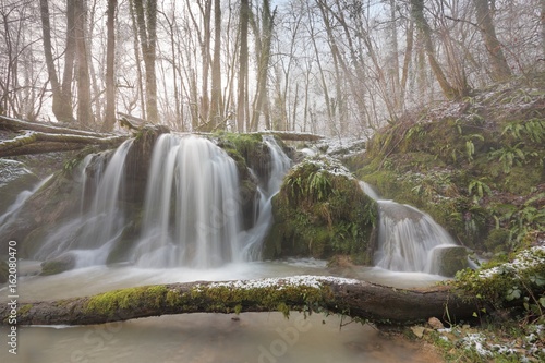 Cascade en hiver