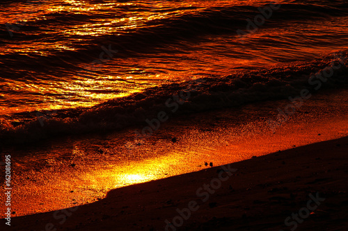 Sunset Lombock Beach