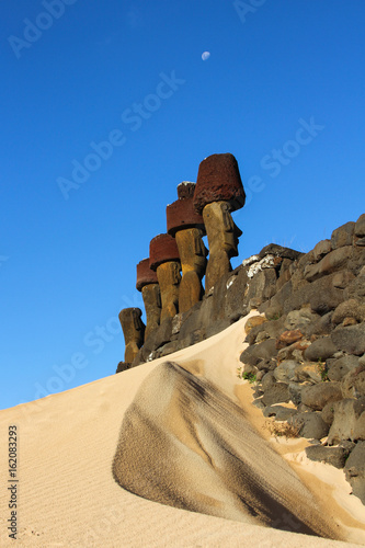 Anakena beach Easter Island