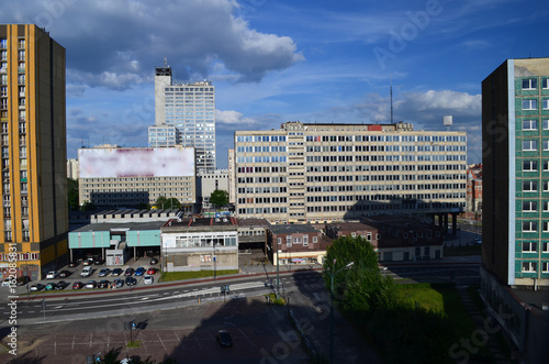 Katowice latem/Katowice in summer, Silesia, Poland