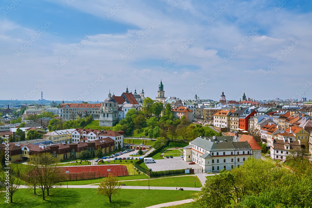 View of Lublin - obrazy, fototapety, plakaty 