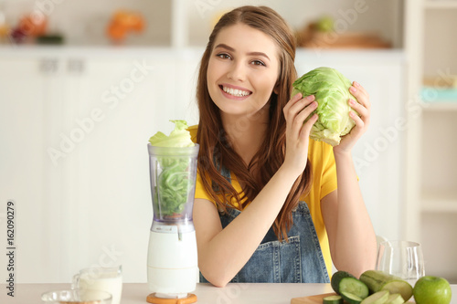 Weight loss concept. Beauti...