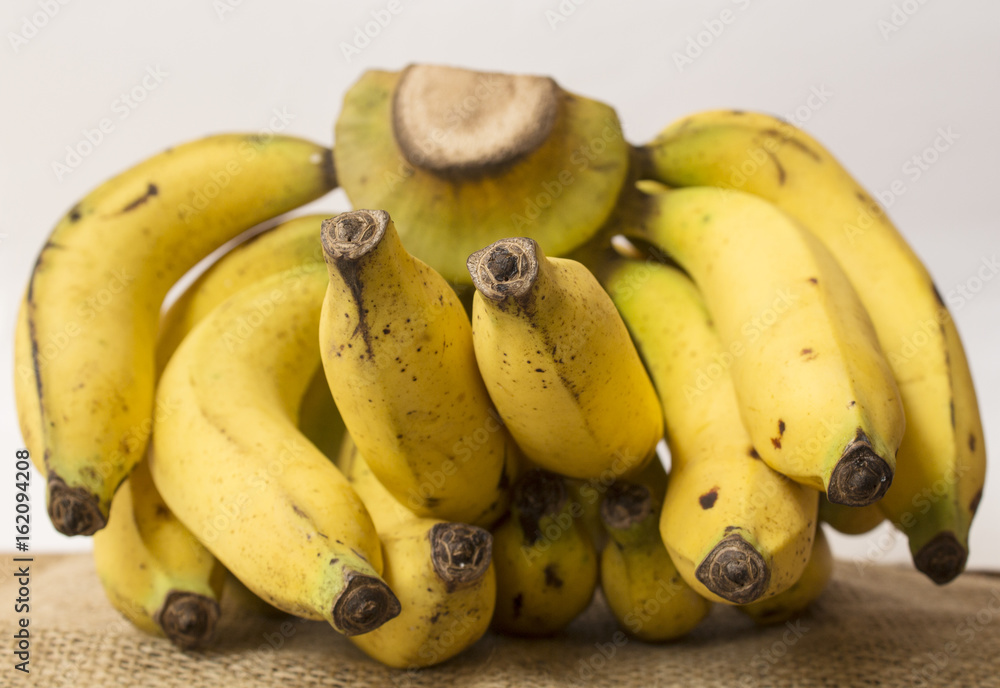 organic banana close-up 