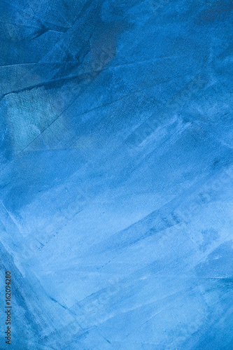 Textured blue painted background