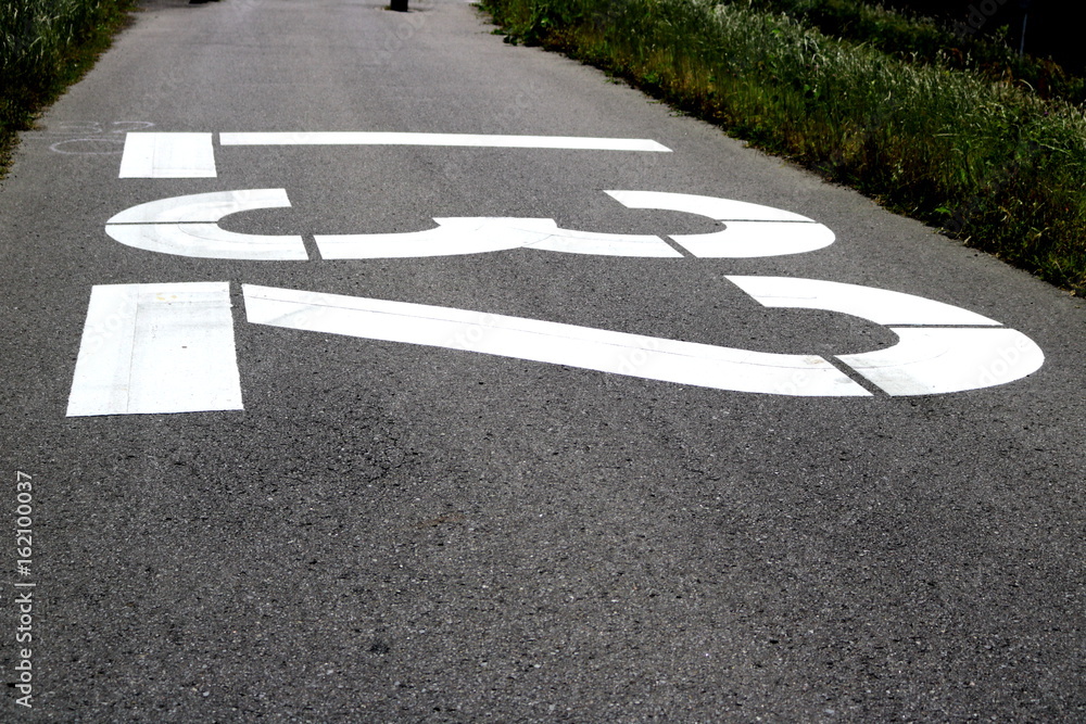 Obraz premium 道路標識