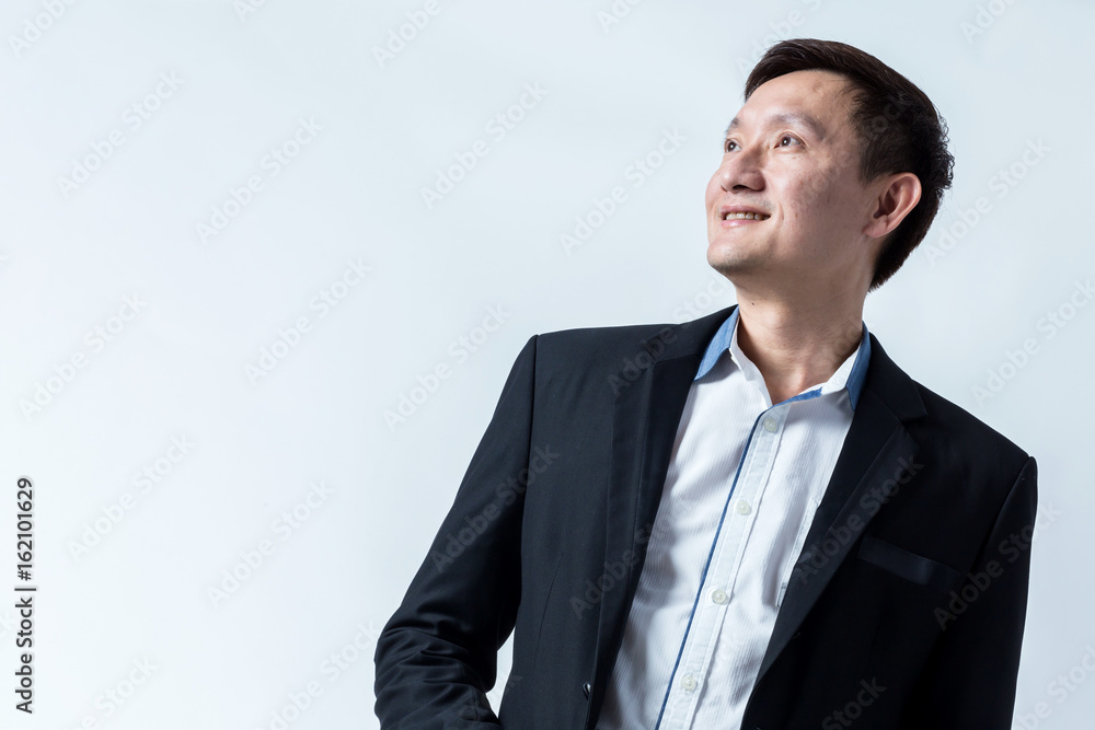 studio portrait of an asian businessman. studio portrait of an asian businessman.