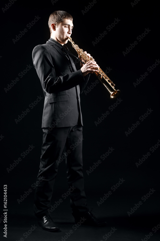 Soprano Saxophone Player
