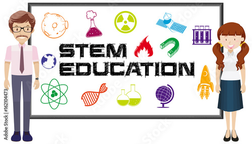 Teachers and stem education on board
