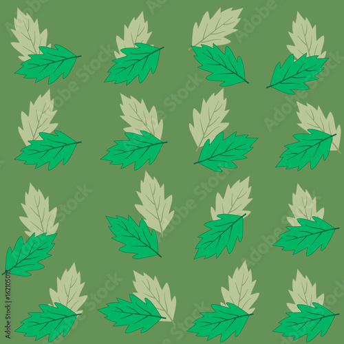 Leaf seamless pattern