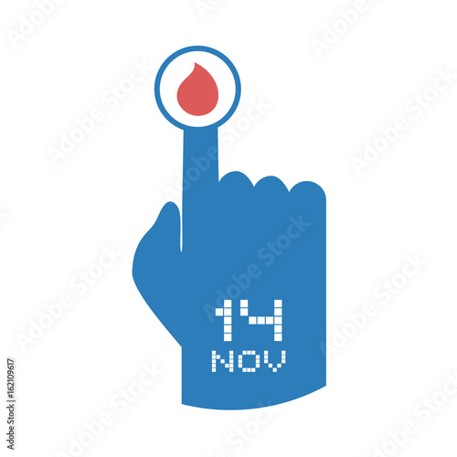 world day of diabetes icon