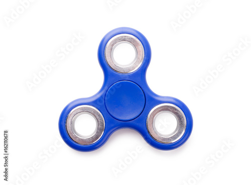 Принти на полотні Blue fidget spinner anti-stress toy