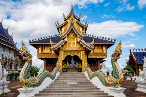 Ban Den temple is a Thai temple which is located in the northern part of Thailand It is one of the most beautiful and famous Thai temples in Chiang Mai