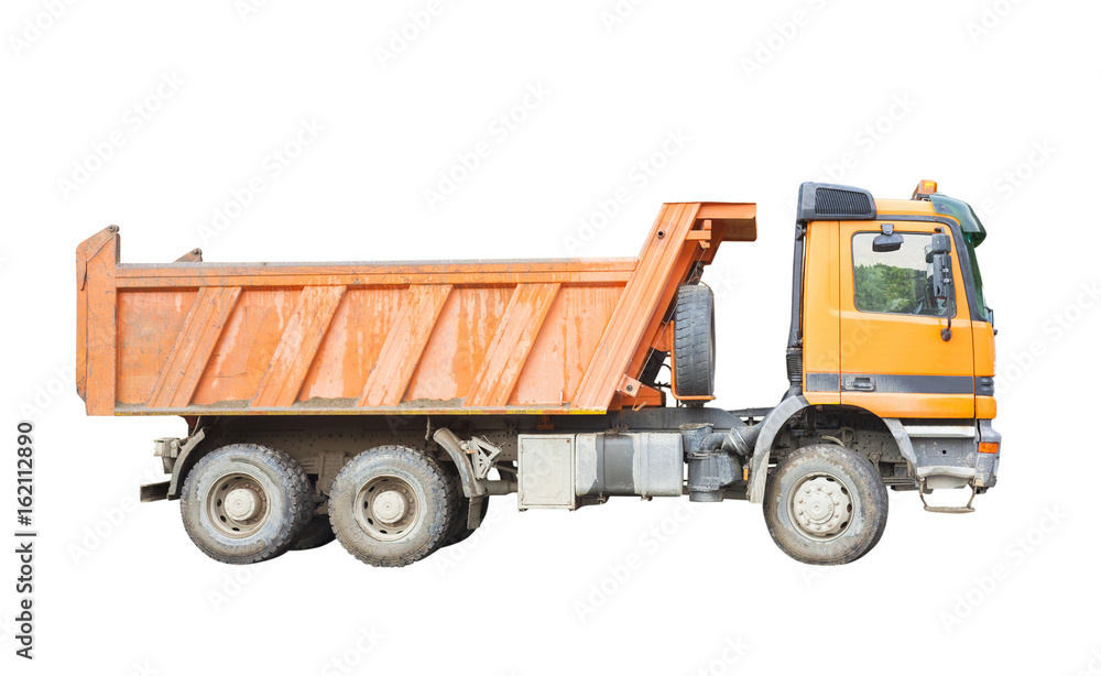 truck for industrial use in construction