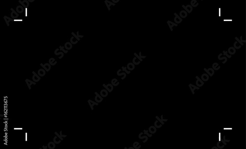 Cross-hair, target mark symbol. Align, precision or accuracy concept icon. Cut, crop marks.