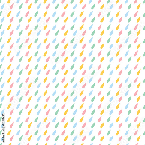  Line abstract seamless pattern with drops
